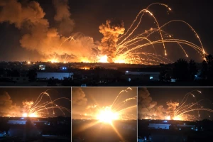 بالفيديو: انفجارات ضخمة ومتتالية تهز موقعًا للجيش السوري بريف حلب..ومعلومات أولية تكشف عن السبب