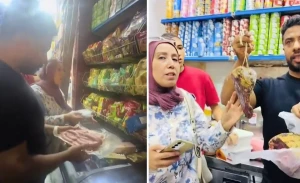 مصر.. بالفيديو: ضبط أغذية منتهية الصلاحية ولحوم فاسدة داخل محل في الجيزة
