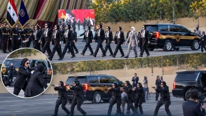 عرض لحماية مسؤولة سورية أثناء هجوم مسلح.. بالفيديو: خريجات الدفعة الأولى من معهد الشرطة النسائية في سوريا يستعرضن مهاراتهن الأمنية