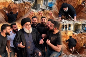فيديو ساخر بالذكاء الاصطناعي لحسن نصرالله يعود إلى الحياة.. وردة فعله عندما علم أن أصالة عادت إلى سوريا