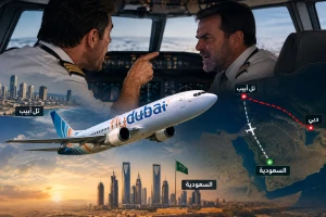 مشاجرة  "عنيفة" بين طيارين تؤدي إلى تحويل طائرة  إماراتية متجهة  إلى إسرائيل إلى الهبوط في  السعودية