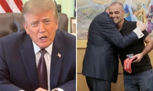 «يمكن أن يكون سباكي».. بالفيديو: ترامب يشيد بالإسرائيلي الذي ساعد في السيطرة على مساعد طيار «فلاي دبي» ويصفه بالبطل