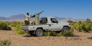 بالفيديو.. قوات العمالقة اليمنية ودرع الوطن تتقدمان باتجاه باب المندب وتخوضان معارك عنيفة مع الحوثيين