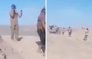 بالفيديو.. القوات المشتركة تسيطر على مطار ذوباب وتتقدم نحو معسكر العمري.. ومقتل ومحاصرة عدد من الحوثيين