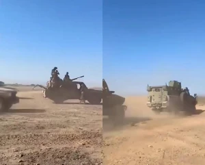 بالفيديو.. لحظة دخول القوات اليمنية مدينة الوازعية.. وفرار عناصر ميليشيا الحوثي الإرهابية إلى البرح