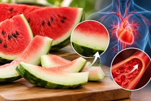 لا ترمِ الجزء الأبيض من البطيخ.. دراسة أمريكية تكشف ما يحتويه وفائدته لصحة القلب والأوعية الدموية