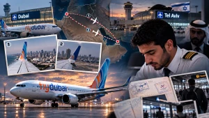 النيابة الإماراتية تكشف كيف استغل مساعد طيار «فلاي دبي» رحلتين سابقتين إلى تل أبيب للتخطيط لهجومه الإرهابي