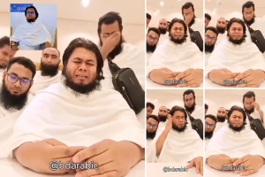 بالفيديو.. لحظة تأثر وبكاء زملاء الداعية البنغلاديشي أثناء إعلان وفاته بعد إصابته في الهجوم الحوثي على مطار الملك خالد بالرياض