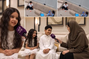 «كنت أفكر في أميرة وما كنت خايف».. بالفيديو: الطفل عبدالله وشقيقته يرويان تفاصيل موقفهما العفوي أثناء سماع الإنذار في الرياض
