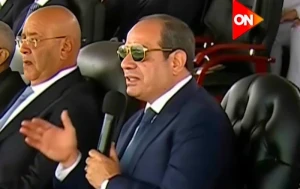 بالفيديو.. السيسي: مصر مش في رقبتي أنا.. رقبتي ماتستحملش