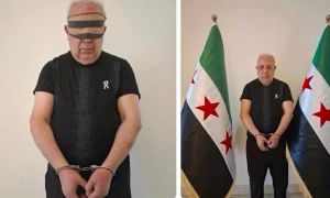 صور جديدة لحظة القبض على «معراج أورال» المتهم الرئيسي بارتكاب مجزرة بانياس في عهد نظام الأسد البائد
