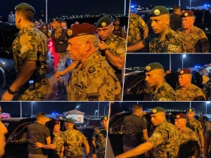 مرتدياً الزي العسكري.. بالفيديو: لحظة وصول ملك الأردن إلى مستشفى الكرك لمتابعة حالة مصابي هجوم الكنيسة