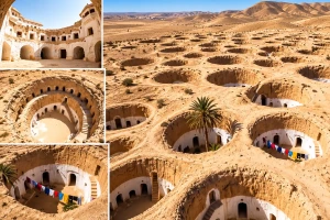 بالفيديو: أغرب مدينة في تونس يعيش سكانها تحت الأرض