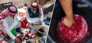 بالفيديو.. ضبط مصنع معسل مجهول المصدر داخل فيلا بالرياض.. والكشف عن مصدر المواد الخام والنكهات