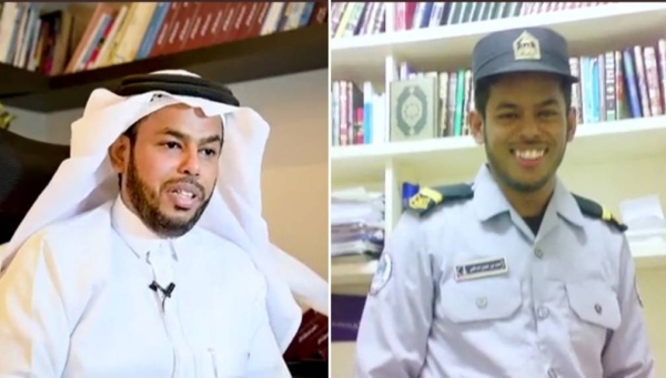 بالفيديو.. قصة مواطن تحول من حارس أمن إلى أستاذ بجامعة جازان