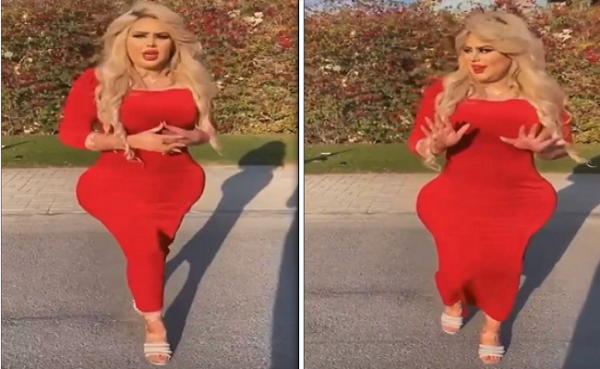 شاهد: الفنانة مروة راتب تتعرض لموقف محرج أثناء تصوير إعلان وتهرب فجأة من المكان!