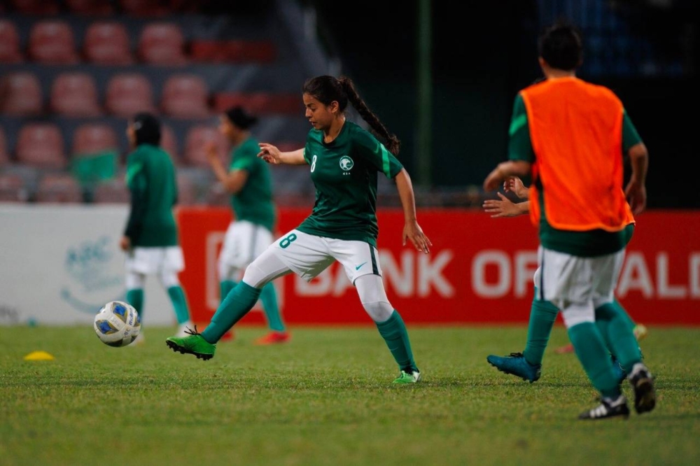 شاهد.. أسماء اللاعبات في أول تشكيلة رسمية لمنتخب السعودية للسيدات