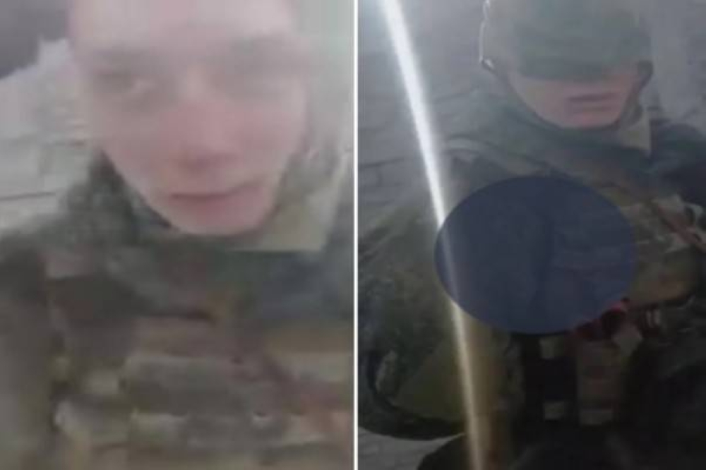 شاهد.. أسر جنود من الجيش الروسي في خاركيف