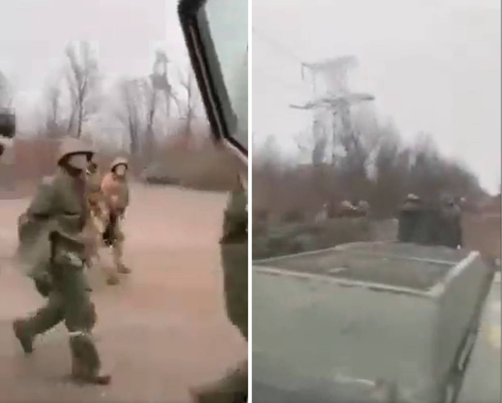 شاهد ..  أسر مجموعة كبيرة من الجنود الروس في خاركيف على أيدي القوات الخاصة الأوكرانية