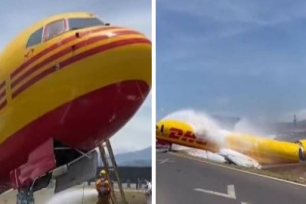 شاهد: انشطار طائرة "بوينغ" إلى نصفين خلال هبوط اضطراري بكوستاريكا.. والكشف عن مصير أفراد طاقمها