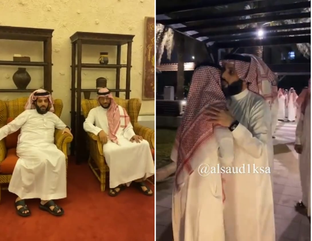 شاهد: تركي آل الشيخ يعود إلى المملكة بعد رحلة علاجية.. ويعزي في وفاة الأمير عبدالرحمن بن سعد