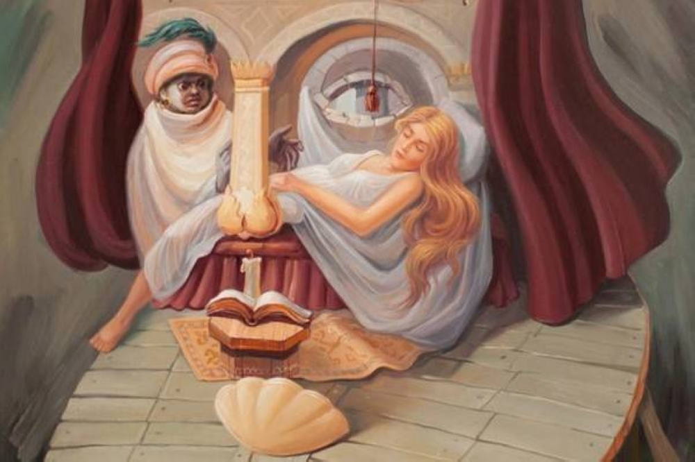 هل ترى وجه شكسبير أم رجل يرتدي عمامة أم امرأة مستلقية على السرير أم وردة؟.. شاهد: صورة للوهلة الأولى تكشف أسراراً عن شخصيتك