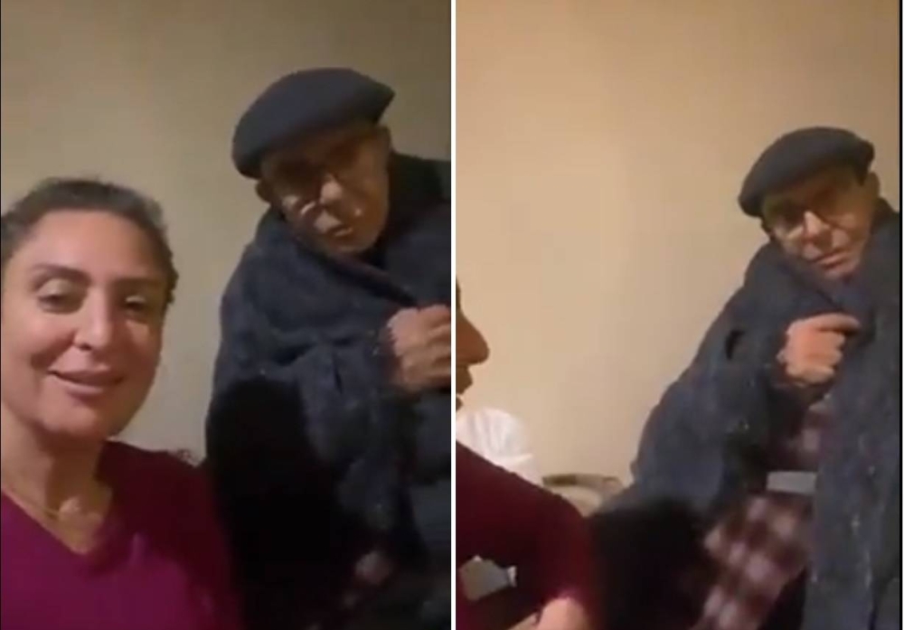 شاهد .. إعلامية مصرية توثق آخر فيديو للفنان الراحل سمير صبري من داخل الفندق الذي توفي فيه وتغني الدنيا سكر !