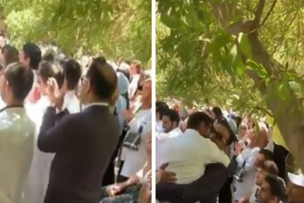 شاهد.. ردة فعل طالب كويتي تفاجأ بحضور والده حفل تخرجه في الأردن