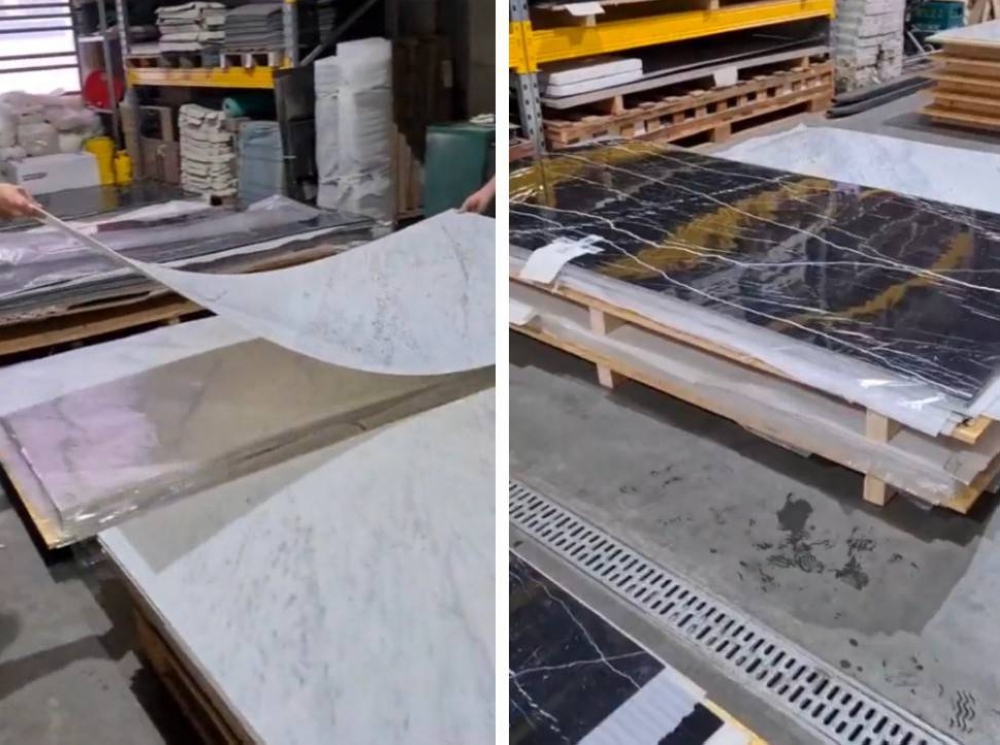 شاهد: ألواح PVC بديلة الرخام وطرق تركبيها وأبرز العيوب