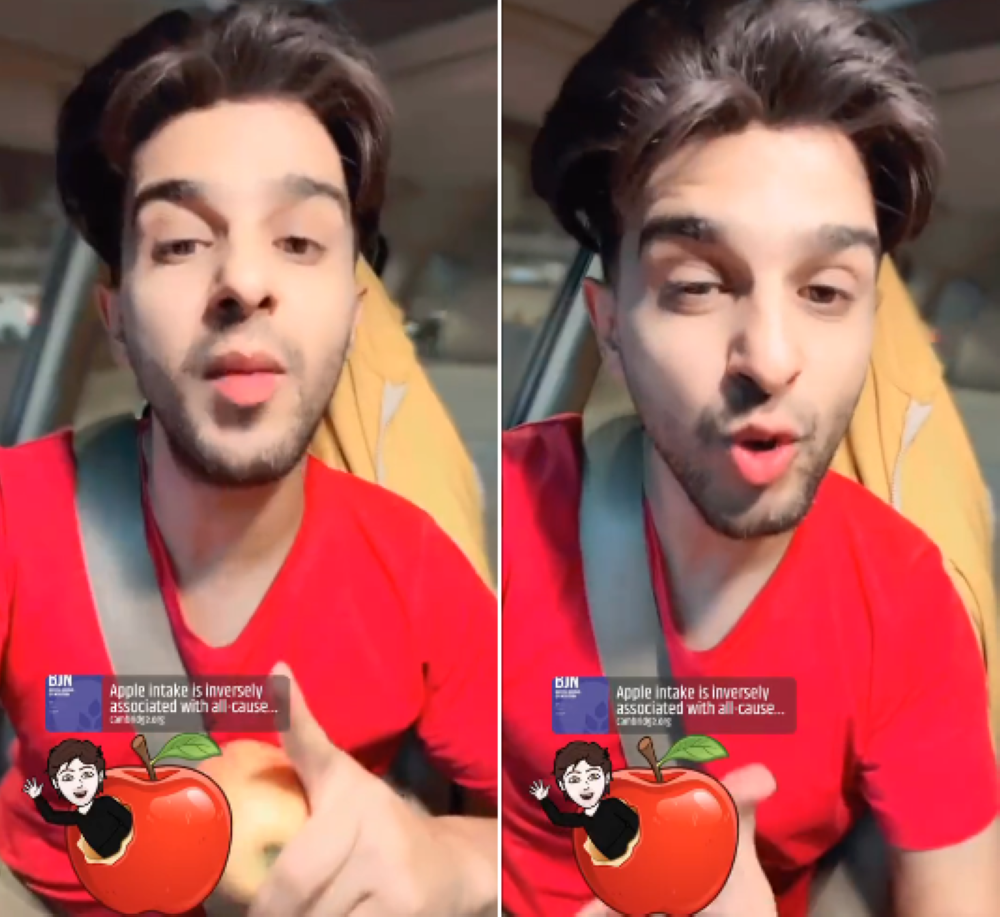 ماذا يحدث لجسمك عند تناول تفاحة  يوميا؟.. شاهد : "سعود الشهري" يجيب 