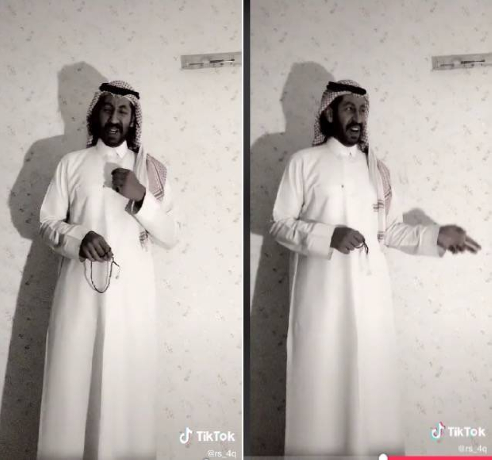 شاهد: شاب سعودي يقلد الشاعر "تركي الميزاني" ويثير تفاعلا  على "تيك توك"