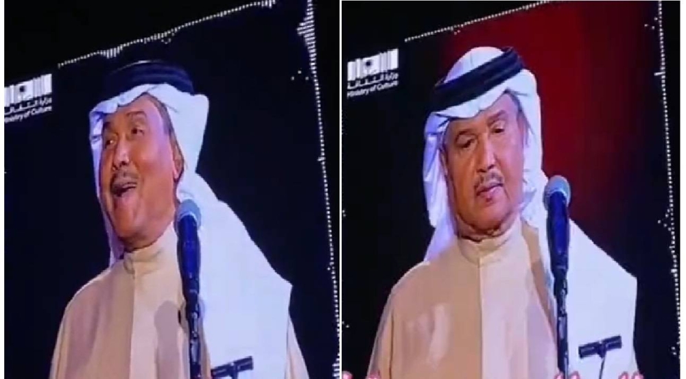 شاهد .. محمد عبده يقلد صوت معجبة قالت له " أحبك " ويثير ضحك الجمهور