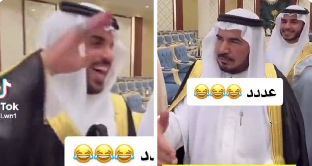 شاهد.. والد مشهور سناب "غازي الذيابي" ينصحه يوم زواجه : "بعد سنة أو سنتين عدِّد"
