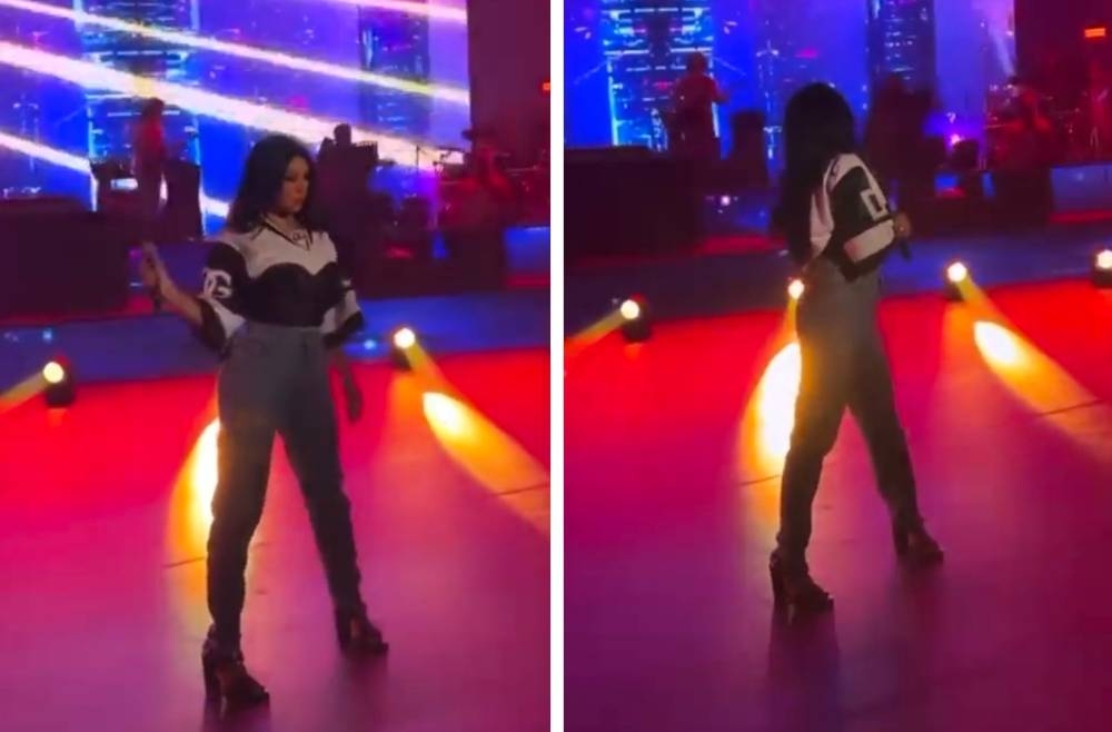 شاهد.. استعدادات "هيفاء وهبي" لحفلها الأول في المملكة بموسم الرياض