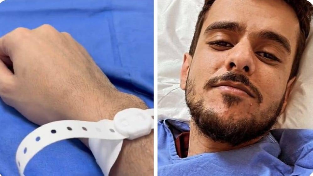 شاهد.. الفنان عايض القرني على السرير الأبيض داخل المستشفى وغموض بشأن حالته الصحية