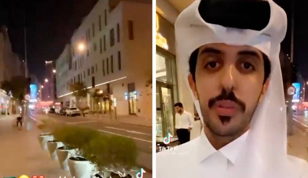 شاهد.. كيف أصبحت شوارع سوق واقف في قطر بعد مغادرة الجماهير السعودية