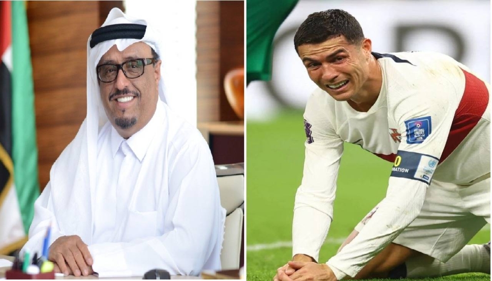 ضاحي خلفان يعلق على بكاء رونالدو بعد خروج البرتغال من مونديال قطر