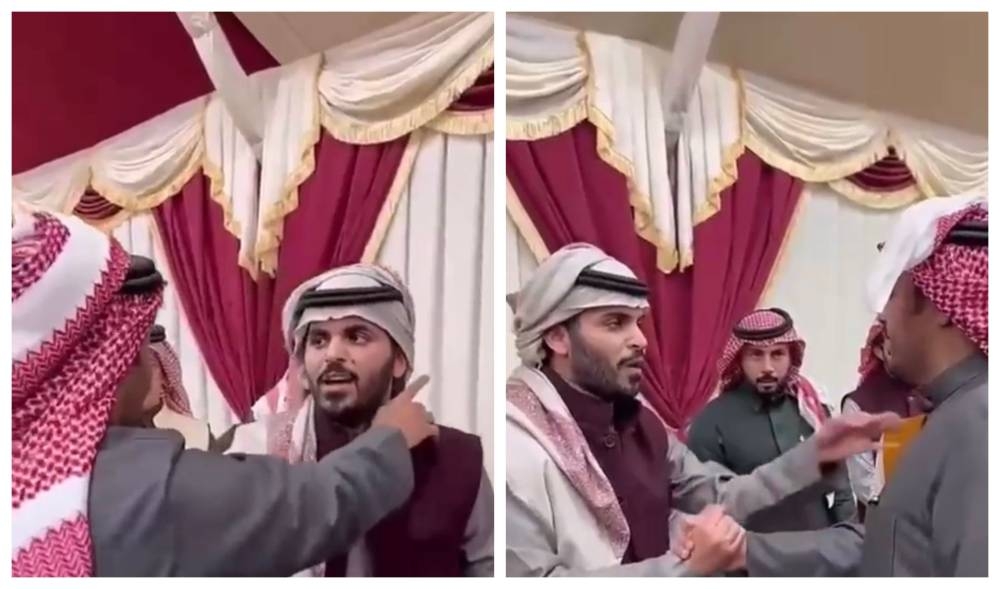 بعدما مدحه عند ربعه مطير  .. شاهد.. غازي الذيابي يُهدي شاعر  "سيارة آخر موديل ويقسم بالطلاق  ماترجع"!