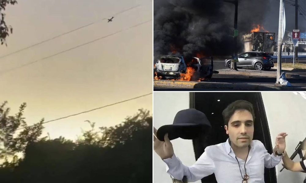 بعد القبض على  نجل زعيم المخدرات «إل تشابو».. شاهد: اندلاع حرب عنيفة بين الشرطة وعصابة كارتل سينالوا في المكسيك