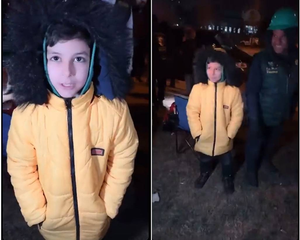 شاهد: رد مفاجئ من طفل سوري سأله فايز المالكي : " أنا مين؟ "