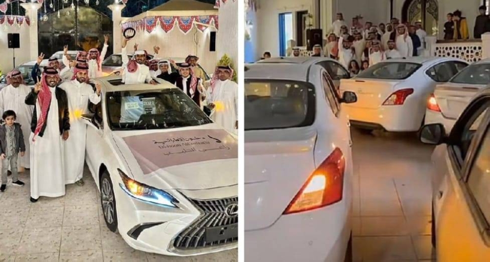 شاهد.. مشهور سناب غازي الذيابي يعلن عن تقديم 17 سيارة هدية في مسابقة فوازير  رمضان