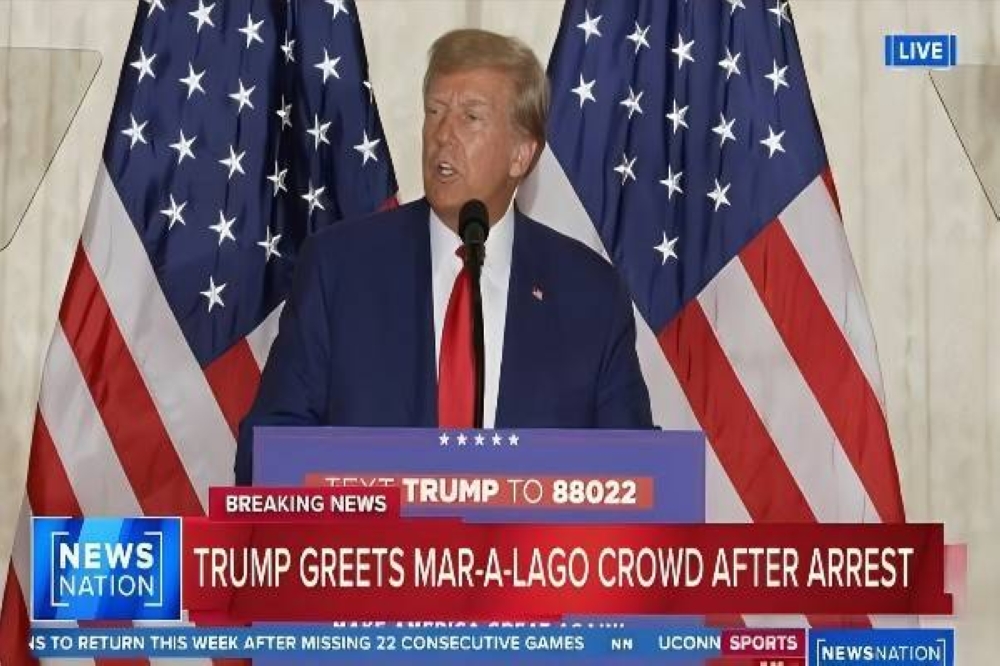 تعليق جديد من ترامب بعد مثوله أمام المحكمة الجنائية في نيويورك -فيديو