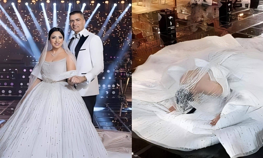 بعد سجودها في حفل زفافها.. الفنان "حسن شاكوش" يطرد زوجته من المنزل .. والأخيرة تحرر محضرا ضده