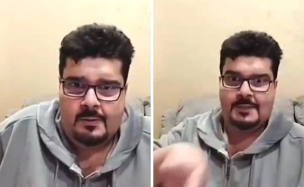 شاهد.. تداول فيديو للفنان الراحل "فهد الحيان" يكشف عن تناوله "عشبة" تسبب الوفاة