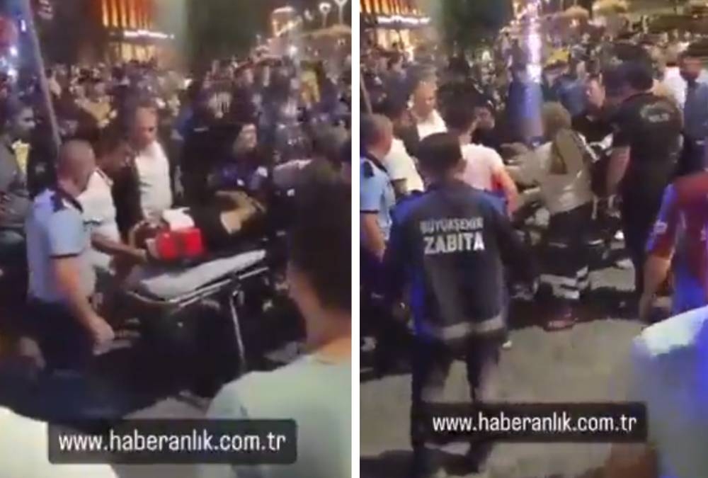 شاهد.. لحظة نقل السائح الكويتي الذي تعرض للاعتداء  الوحشي في تركيا  ب"سيارة إسعاف "