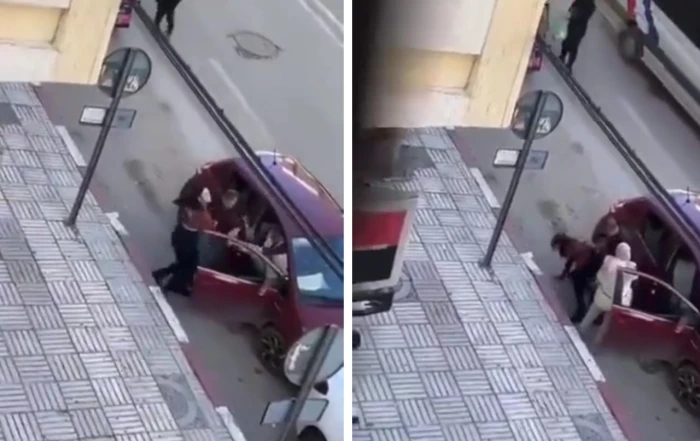 أمام زوجهما.. شاهد: مشاجرة عنيفة بين ضرتين بسبب خلاف على المقعد الأمامي