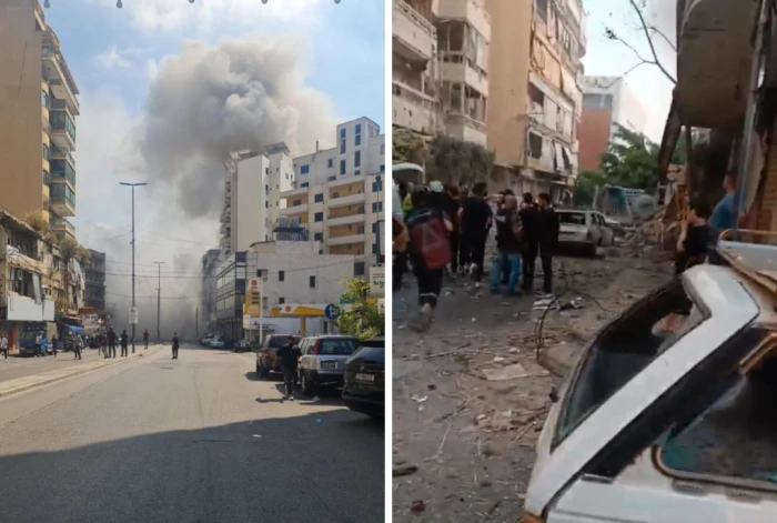 بعد مقتل نصرالله..  شاهد : إسرائيل تشن غارة جديدة على الضاحية الجنوبية لبيروت لاغتيال قيادي في حزب الله