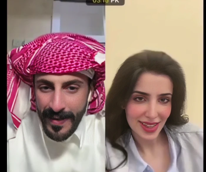 "لديها طفل عمره 7 سنوات".. شاهد: أول تعارف بين سعيد الزهراني و صالحة القحطاني قبل زواجهما وهذا ما كشفته بشأن عمرها