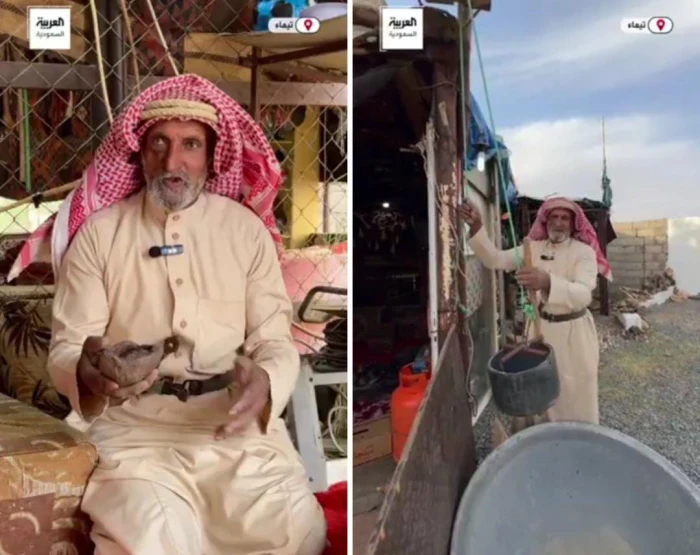 «يعود بعضها لـ 200 عام».. بالفيديو.. قصة مسن حوّل منزله في محافظة تيماء إلى متحف مفتوح يضم مئات القطع التراثية