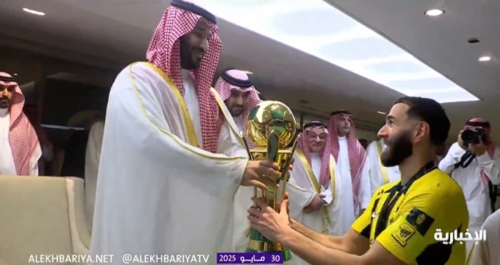 شاهد.. لحظة تتويج الاتحاد بلقب ‎كأس خادم الحرمين الشريفين للموسم الرياضي 2024/25